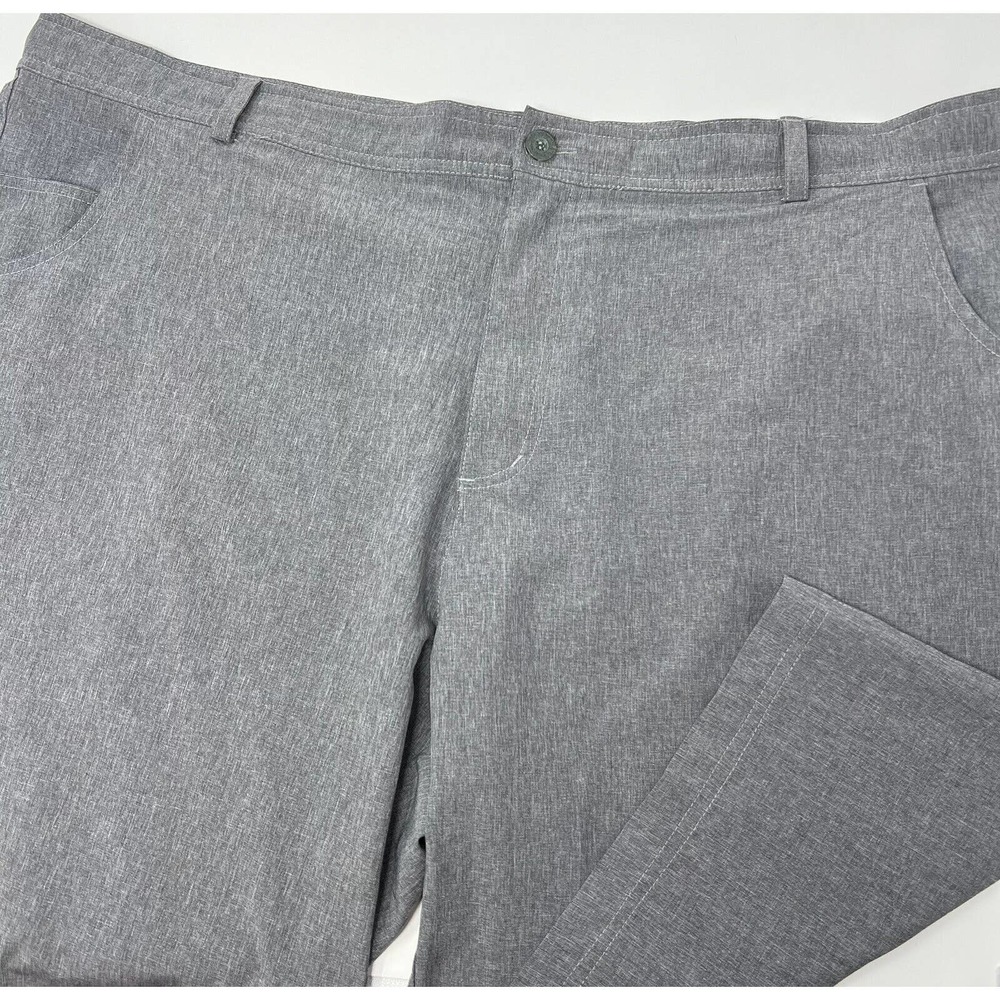 Straight Down Golf Shorts Dark Gray Men's 42‎ Performance Lightweight Stretch